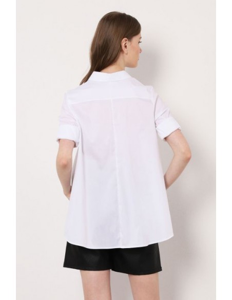 Imperial Femme chemisier Blanc forme trapeze Imperial Femme chemisier Blanc forme trapeze