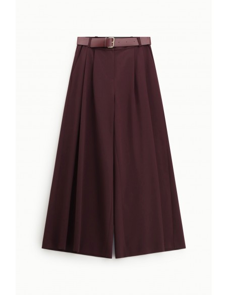 Imperial Femme pantalon Palazzo à pinces et jambe large evasée Imperial Femme pantalon Palazzo à pinces et jambe large evasée
