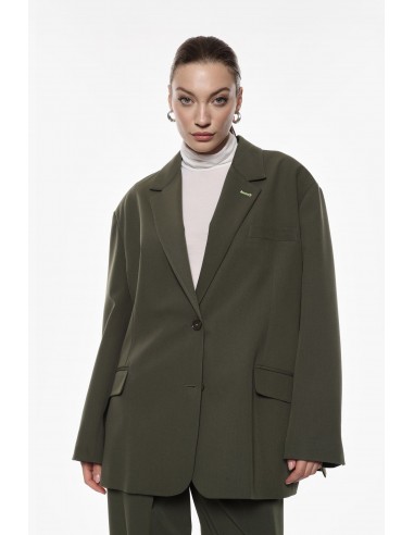 Imperial Femme blazer oversized en drap Kaki