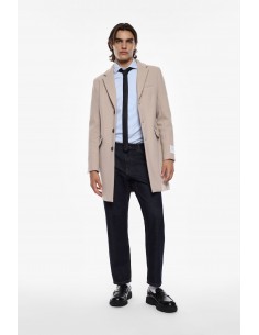 Imperial Homme manteau redingote en laine melangée Imperial Homme manteau redingote en laine melangée