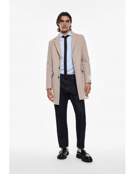 Imperial Homme manteau redingote en laine melangée Imperial Homme manteau redingote en laine melangée