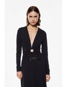 Imperial Femme body  noir avec detail ajouré Imperial Femme body  noir avec detail ajouré