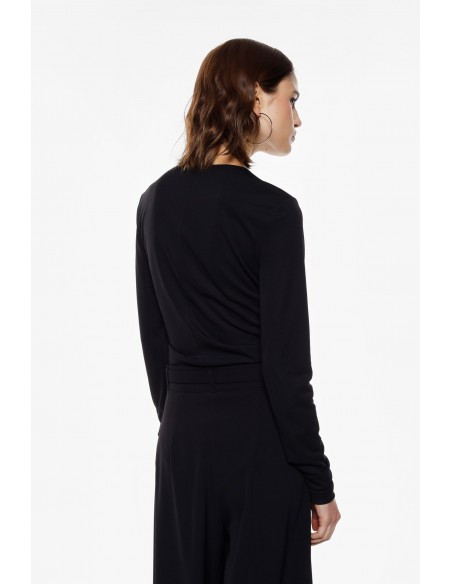 Imperial Femme body  noir avec detail ajouré Imperial Femme body  noir avec detail ajouré