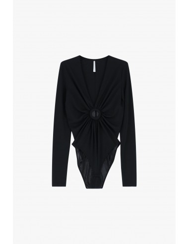 Imperial Femme body  noir avec detail ajouré Imperial Femme body  noir avec detail ajouré