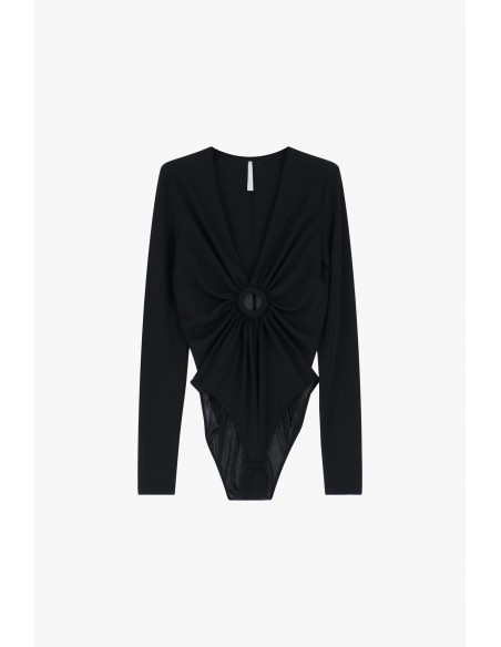 Imperial Femme body  noir avec detail ajouré Imperial Femme body  noir avec detail ajouré