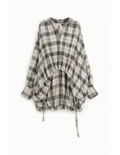 Imperial Femme chemisier destructuré à carreaux