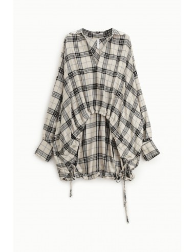 Imperial Femme chemisier destructuré à carreaux