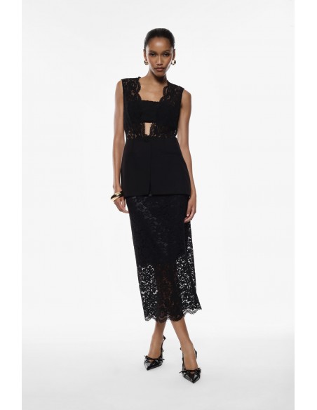 Imperial femme Jupe en dentelle noire