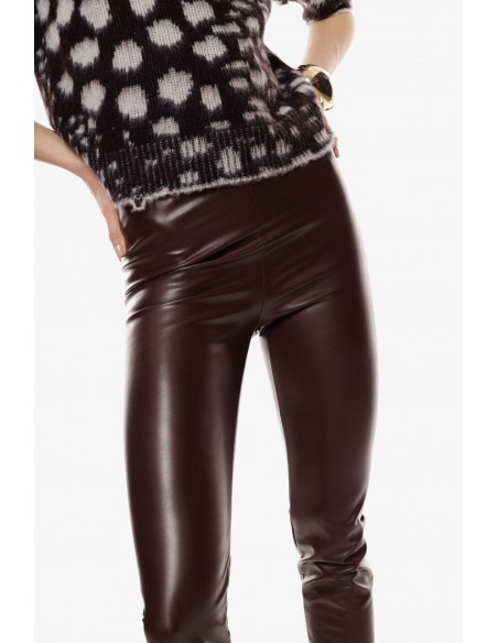 Imperial Femme Leggings coloris Chocolat