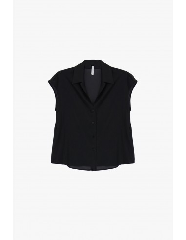 Chemisier sans manches en crêpe satin – Imperial