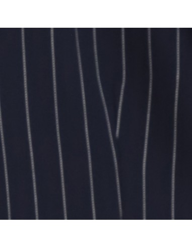 Gilet tailleur rayé à revers châle en crêpe fluide – Imperial