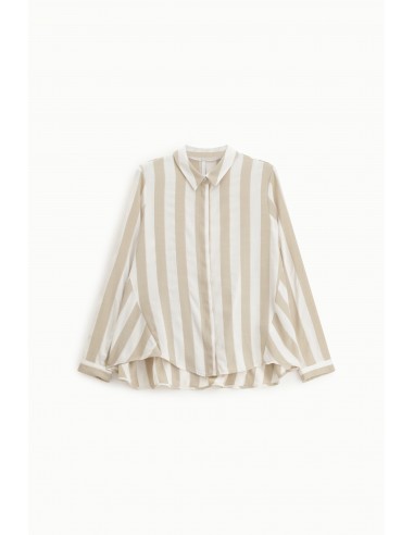 Chemisier Trapèze a rayures-Imperial