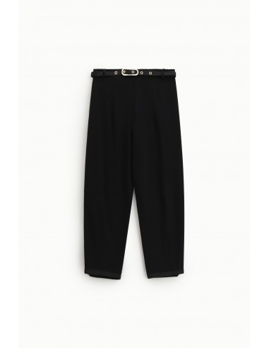 Pantalon Balloon en jersey et satin-Imperial