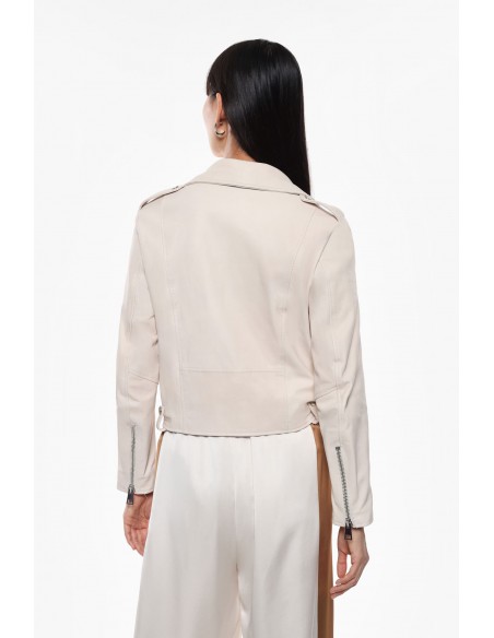 Veste en cuir type Perfecto - Imperial