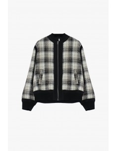 Bomber zippé a carreaux - Imperial