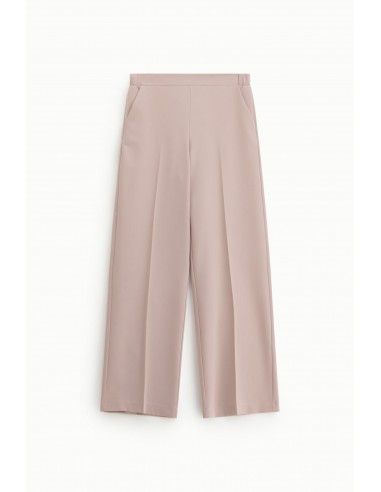 Pantalon fluide esprit palazzo en drap sergé - Imperial