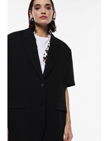 Blazer de tailleur oversize à manches Courtes - Imperial