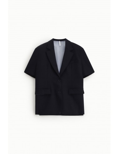 Blazer de tailleur oversize à manches Courtes - Imperial