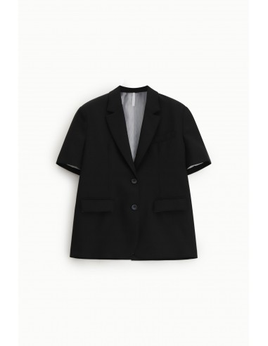 Blazer de tailleur oversize à manches Courtes - Imperial