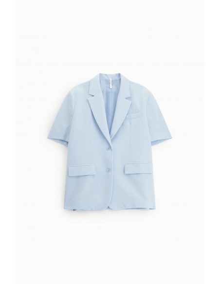 Blazer de tailleur oversize à manches Courtes - Imperial