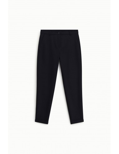 Pantalon cigarette de tailleur en draperie sergée – Imperial
