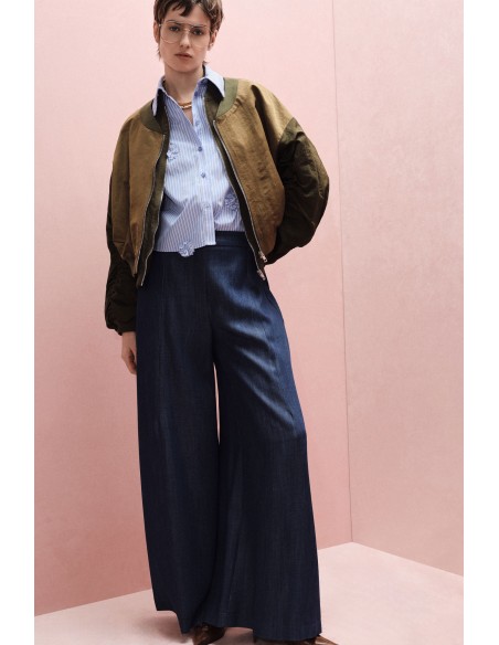 Jean palazzo taille haute et jambe large - Imperial