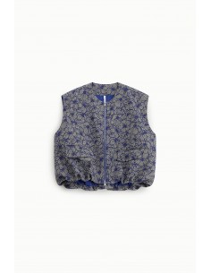 Gilet oversize à motif floral - Imperial