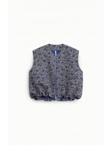 Gilet oversize à motif floral - Imperial