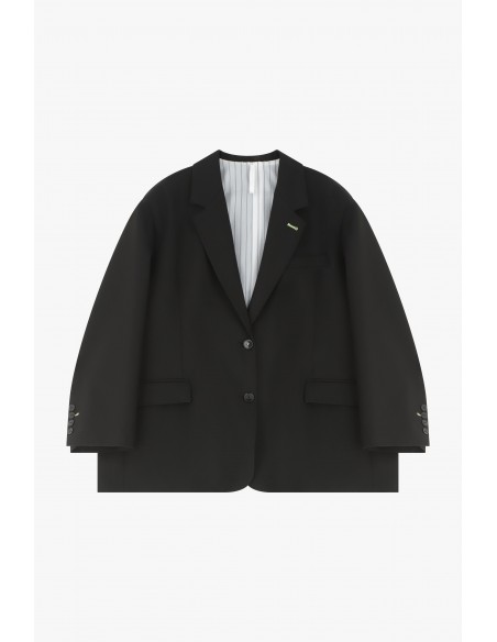 Blazer oversized en draperie sergée - Imperial