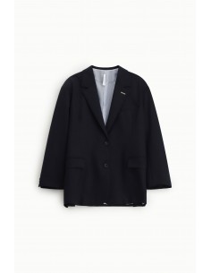 Blazer oversized en draperie sergée - Imperial