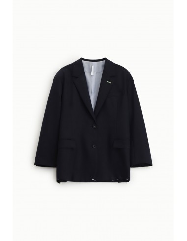 Blazer oversized en draperie sergée - Imperial