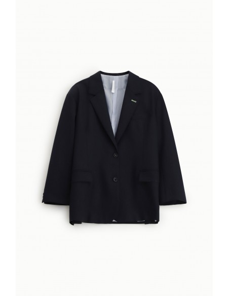 Blazer oversized en draperie sergée - Imperial