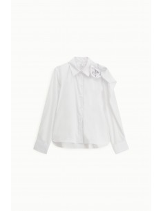 Chemisier a manches longues avec detail floral - Imperial