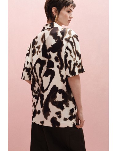 Blazer à manches courtes à motif animalier - Imperial