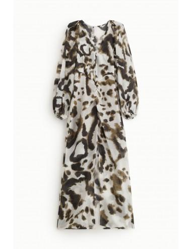 Robe à manches longues imprimé animalier - Imperial