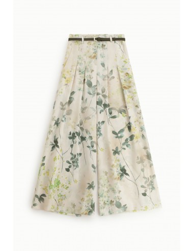 Gilet tailleur à revers châle imprimé floral – Imperial