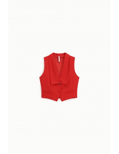 Gilet tailleur a revers large - Imperial