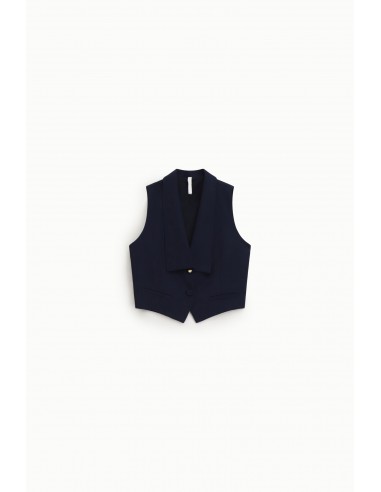Gilet tailleur a revers large - Imperial
