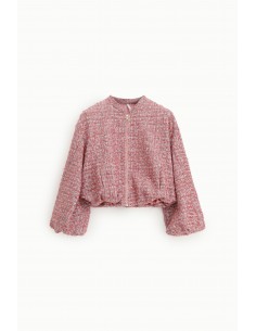 Bombers court en tweed et sequins - Imperial