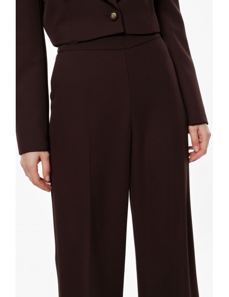 Pantalon palazzo  fluide a taille haute - Imperial