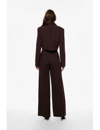 Pantalon palazzo  fluide a taille haute - Imperial