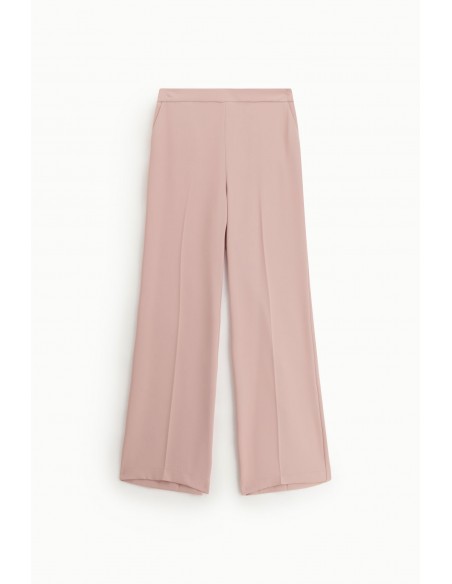 Pantalon palazzo  fluide a taille haute - Imperial