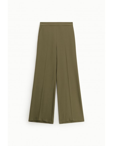 Pantalon palazzo  fluide a taille haute - Imperial