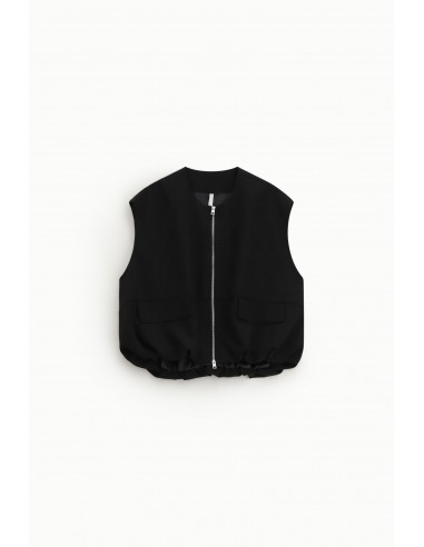 Veste sans manches oversize zippé - Imperial