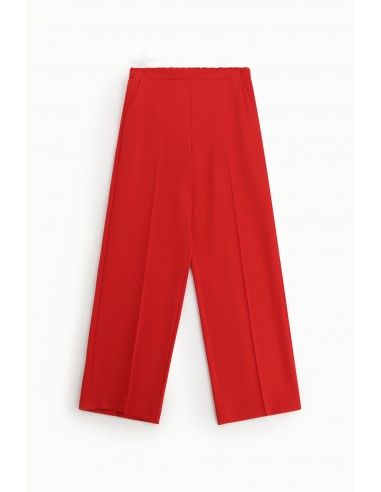 Pantalon Fluide en crepe et taille elastiquée - Imperial