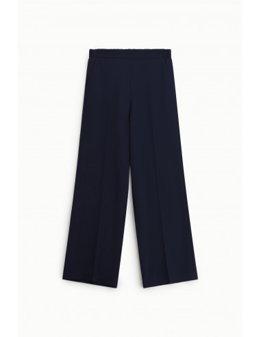 Pantalon Fluide en crepe et taille elastiquée - Imperial