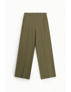 Pantalon Fluide en crepe et taille elastiquée - Imperial