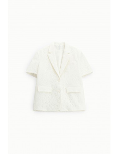 Pantalon de tailleur palazzo en dentelle - Imperial