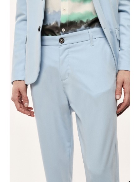 Pantalon de costume homme coupe droite en drap fluide  – Imperial