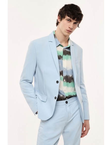 Blazer de costume homme slim fit en drap fluide – Imperial Homme